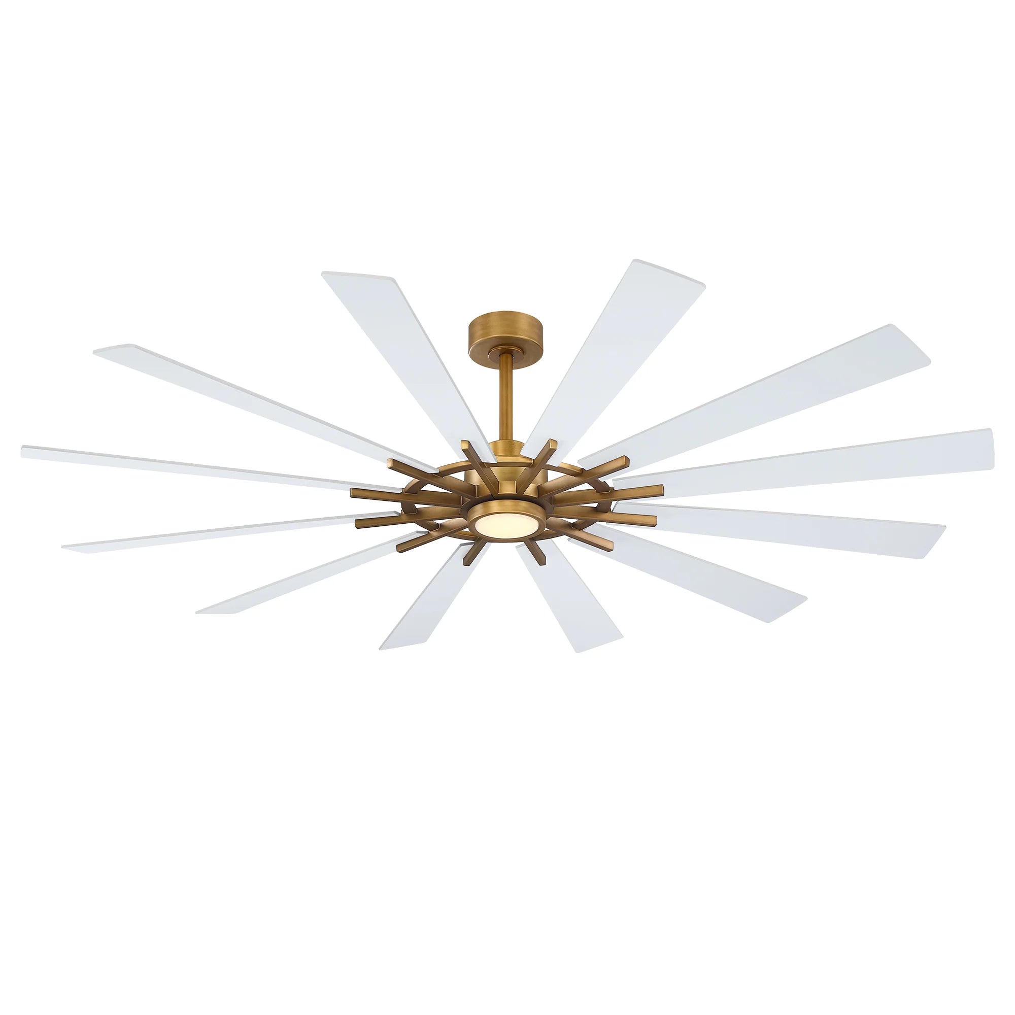 72" Irene Modern 12-Blade LED Ceiling Fan