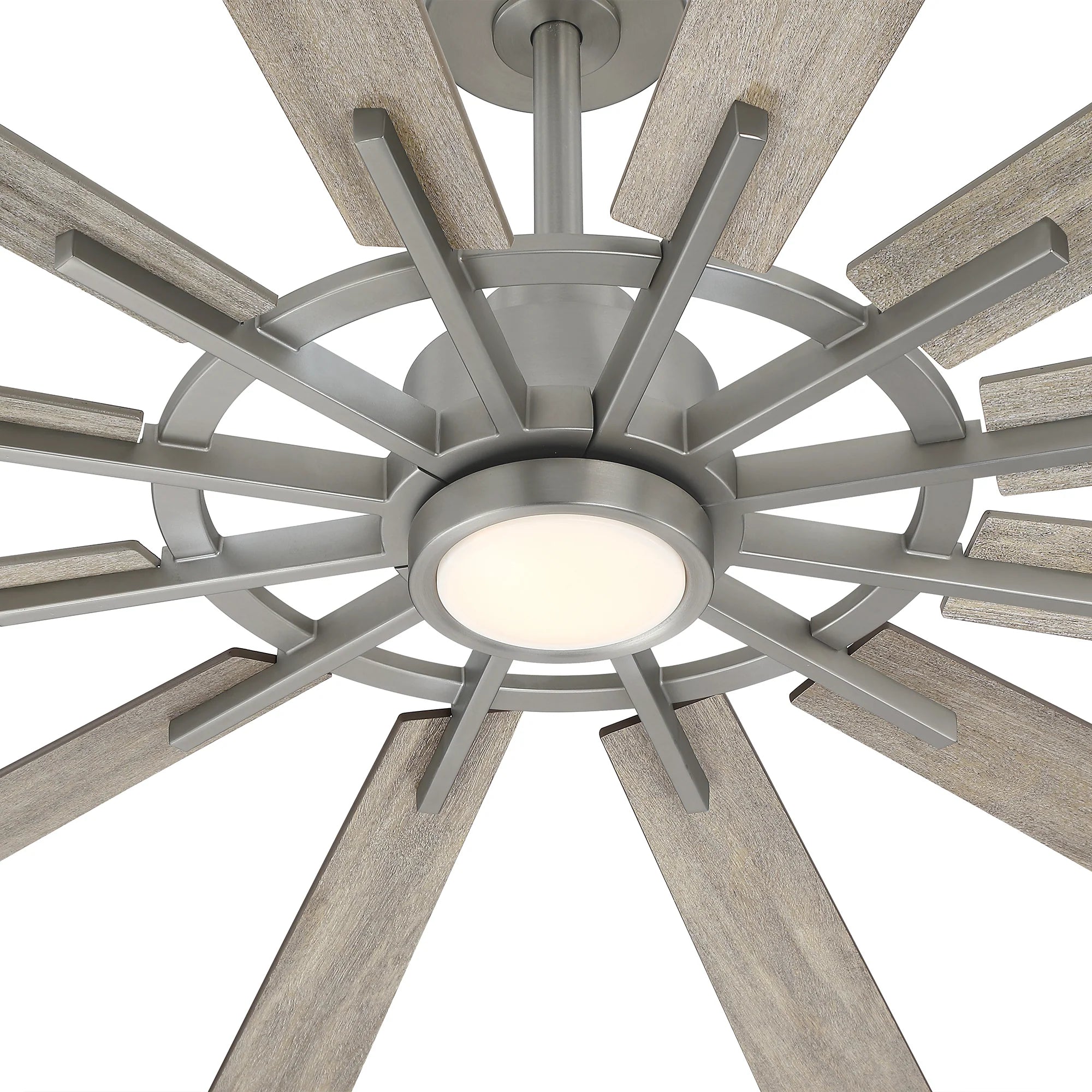 72" Irene Modern 12-Blade LED Ceiling Fan