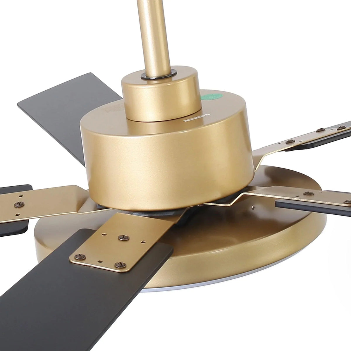 52" Auren Modern Brass LED Ceiling Fan with Reversible Blades