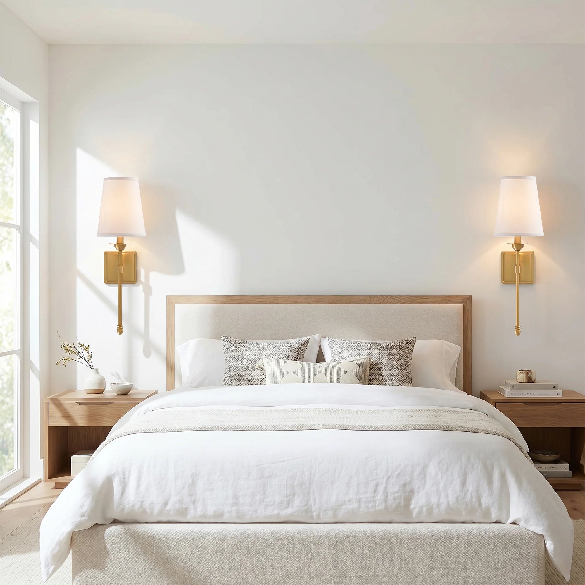 Olivia 1-Light Golden Wall Sconce