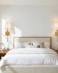 Olivia 1-Light Golden Wall Sconce
