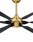 60" Murphy Modern Black & Gold 8-Blade LED Ceiling Fan