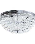 14 Inch Erhard 3 Light Chrome Flush Mount Ceiling Light - IPLUS Lighting