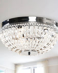 14 Inch Erhard 3 Light Chrome Flush Mount Ceiling Light - IPLUS Lighting