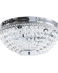 Erhard 13 in. 3-Light Chrome Flush Mount Light - ParrotUncle