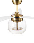 52" Jared Modern Antique Bronze LED Ceiling Fan