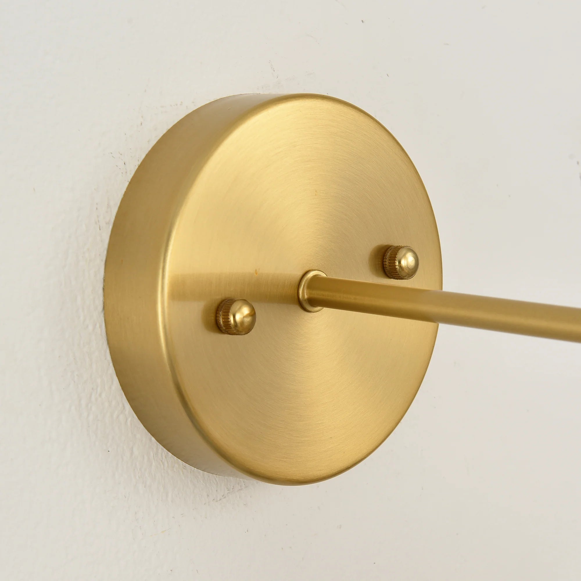 Gerald 1-Light Glass Wall Sconce Lighting