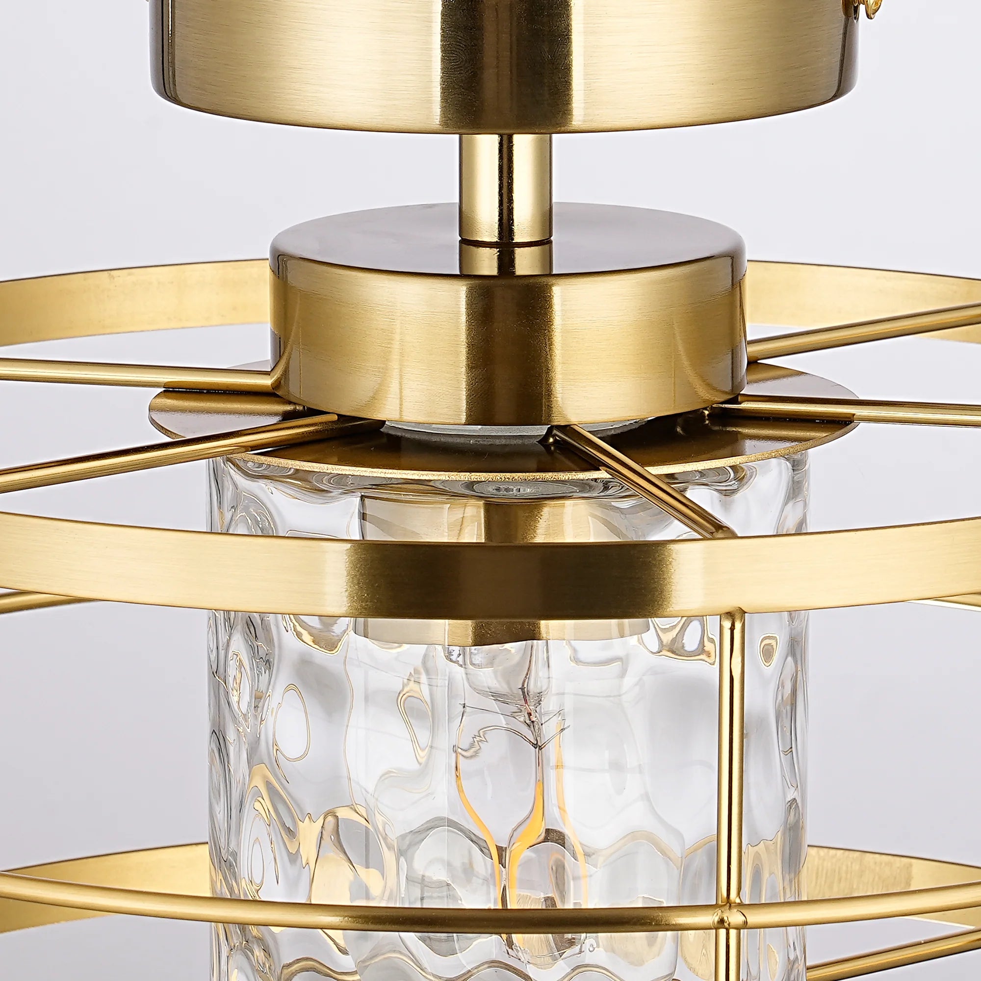 Lyle 1-Light Modern Semi-Flush Mount Ceiling Light