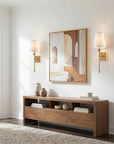 Olivia 1-Light Golden Wall Sconce