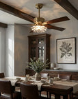 52" Rory Modern Downrod Mount Ceiling Fan