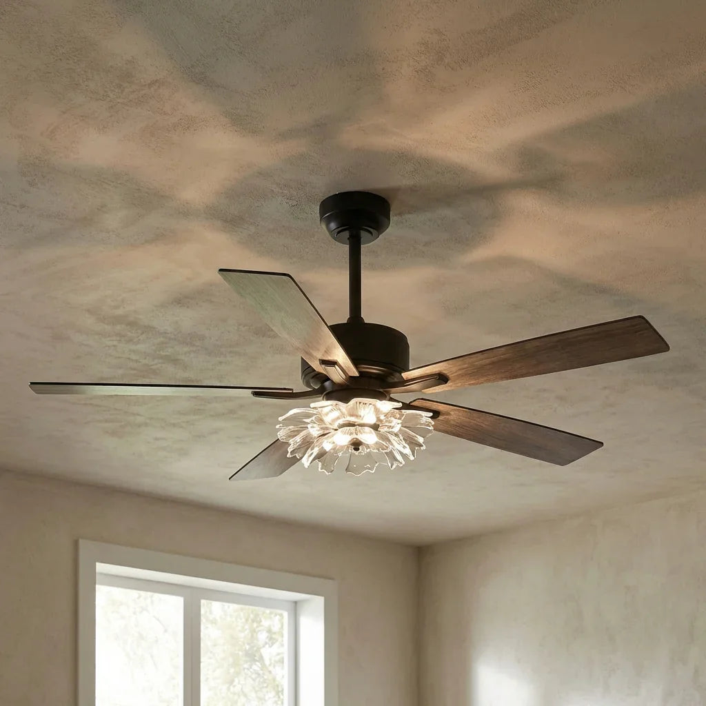 52" Rory Modern Downrod Mount Ceiling Fan