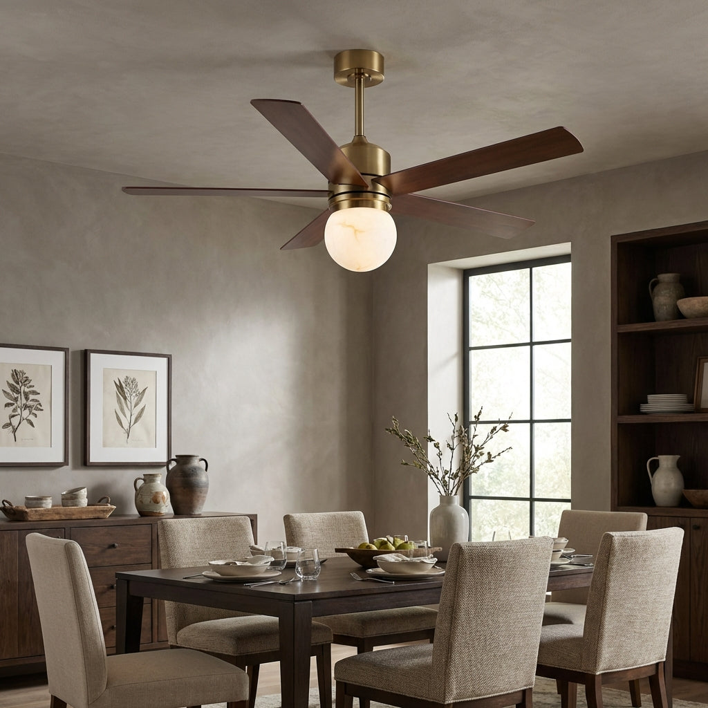 52 Inch Alva Double-sided Blades Ceiling Fan
