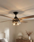 Tata Nagar 52" Crystal Ceiling Fan
