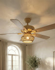 52" Pune Farmhouse Reversible Ceiling Fan