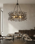 31" Saxon Crystal Chandelier