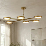 52" Gloriana Modern Golden Luxury Chandelier