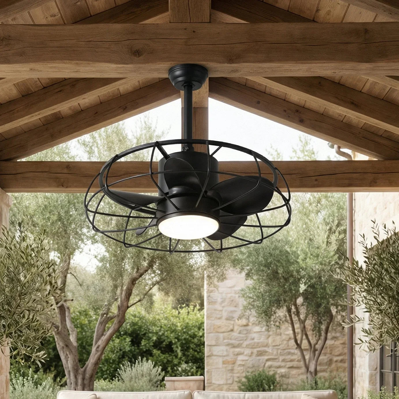 20" Vistula Outdoor Ceiling Fan