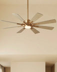 60" Oretha Windmill 8 Blades LED Ceiling Fan