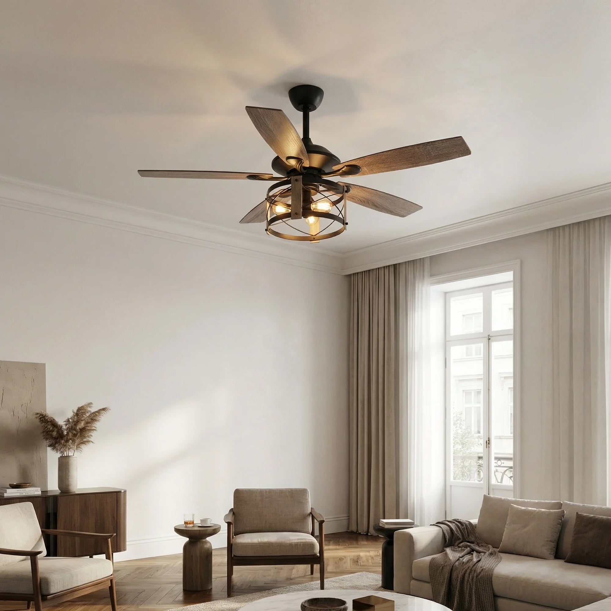 52" Wisner Industrial Ceiling Fan