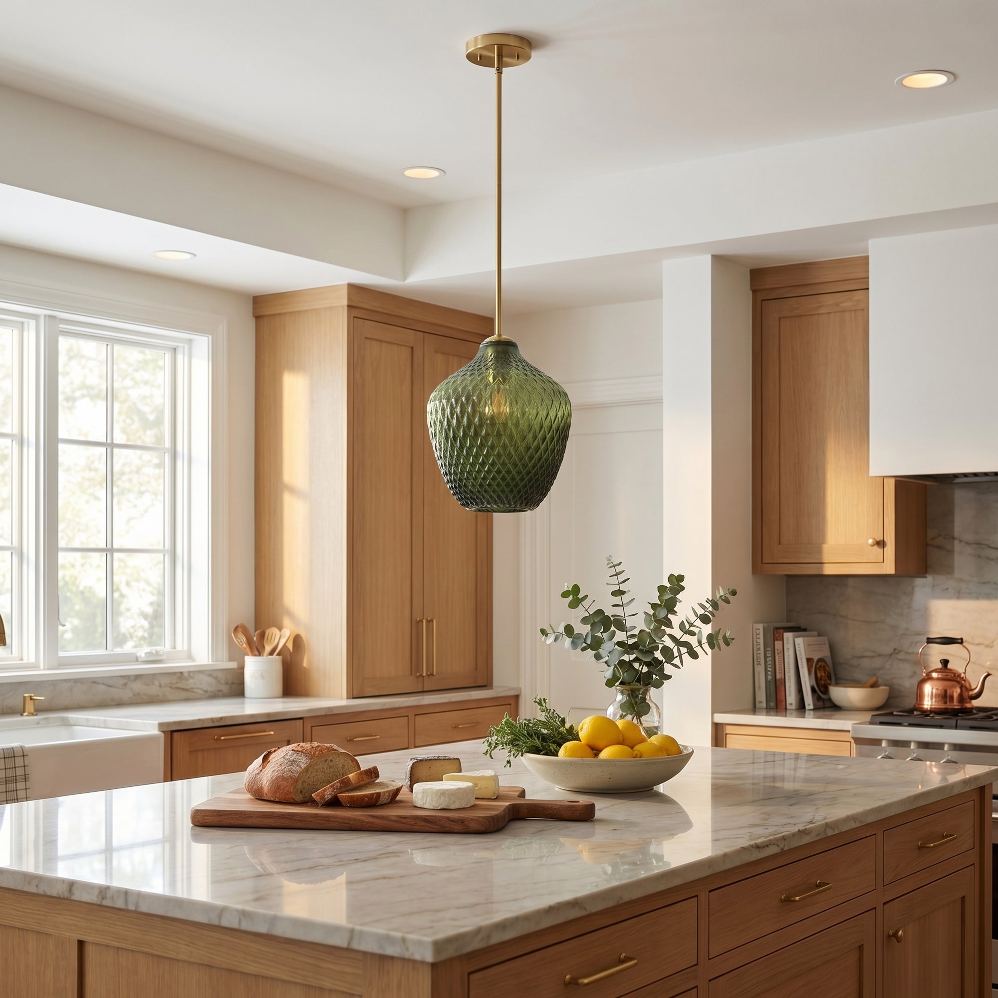 Lavine Olive Island Pendant Light