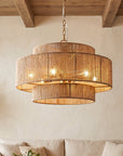 Bohemian 6-Light Drum Pendant Light