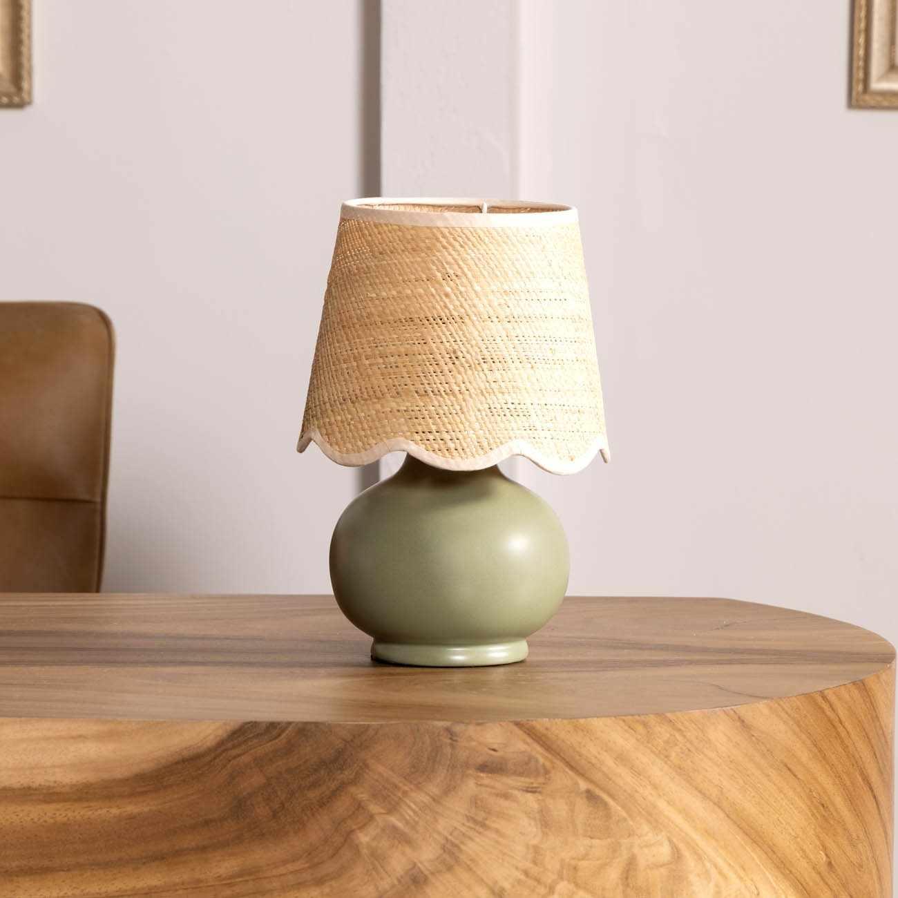 Theisseil Green Table Lamp - IPLUS Lighting