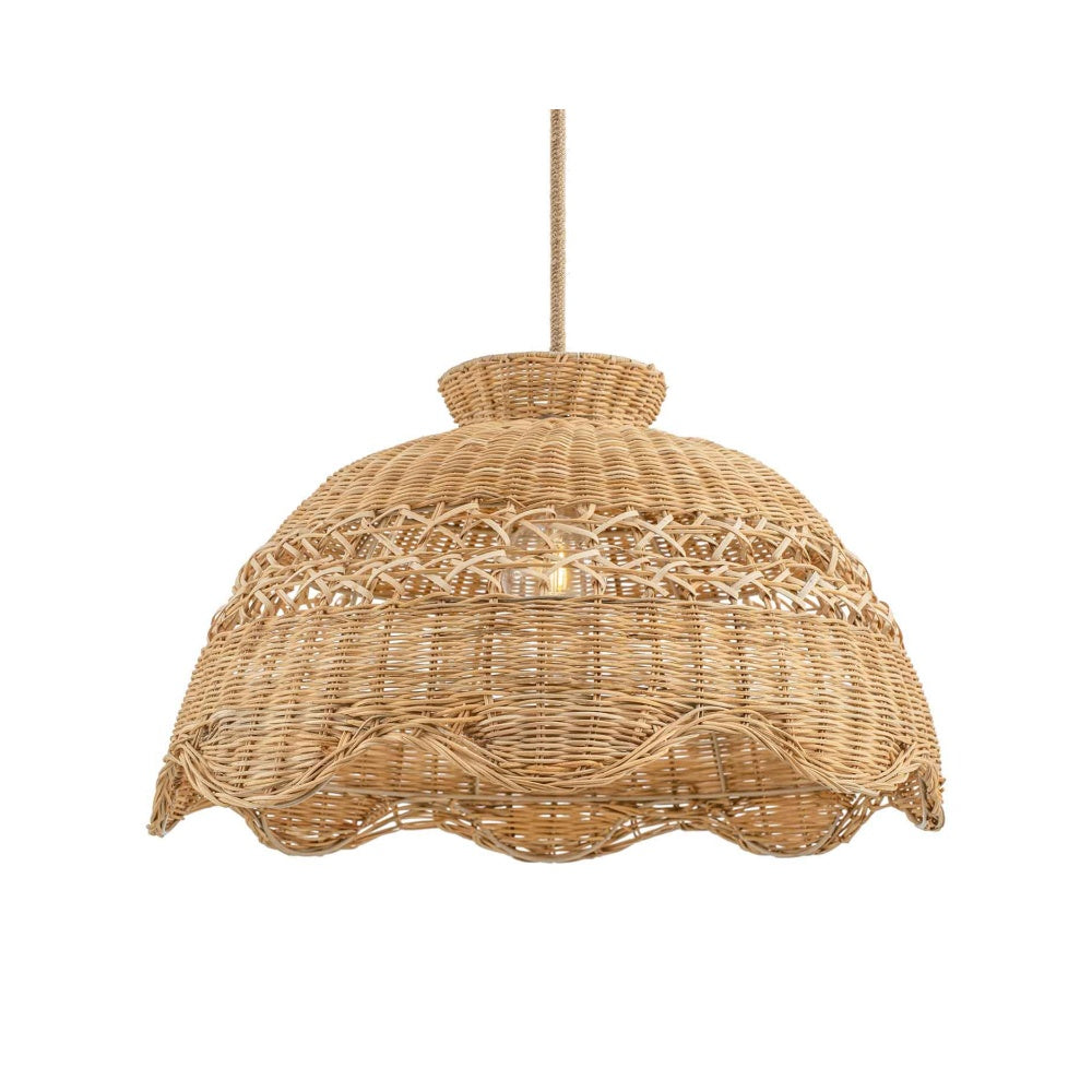 Le Perle 6-Light Rattan Pendant Light