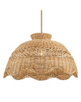 Le Perle 6-Light Rattan Pendant Light