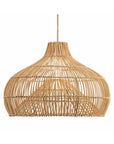 Oceania Cone Rattan Pendant Light - IPLUS Lighting