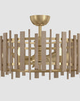 31" Gloriana Golden Fandelier