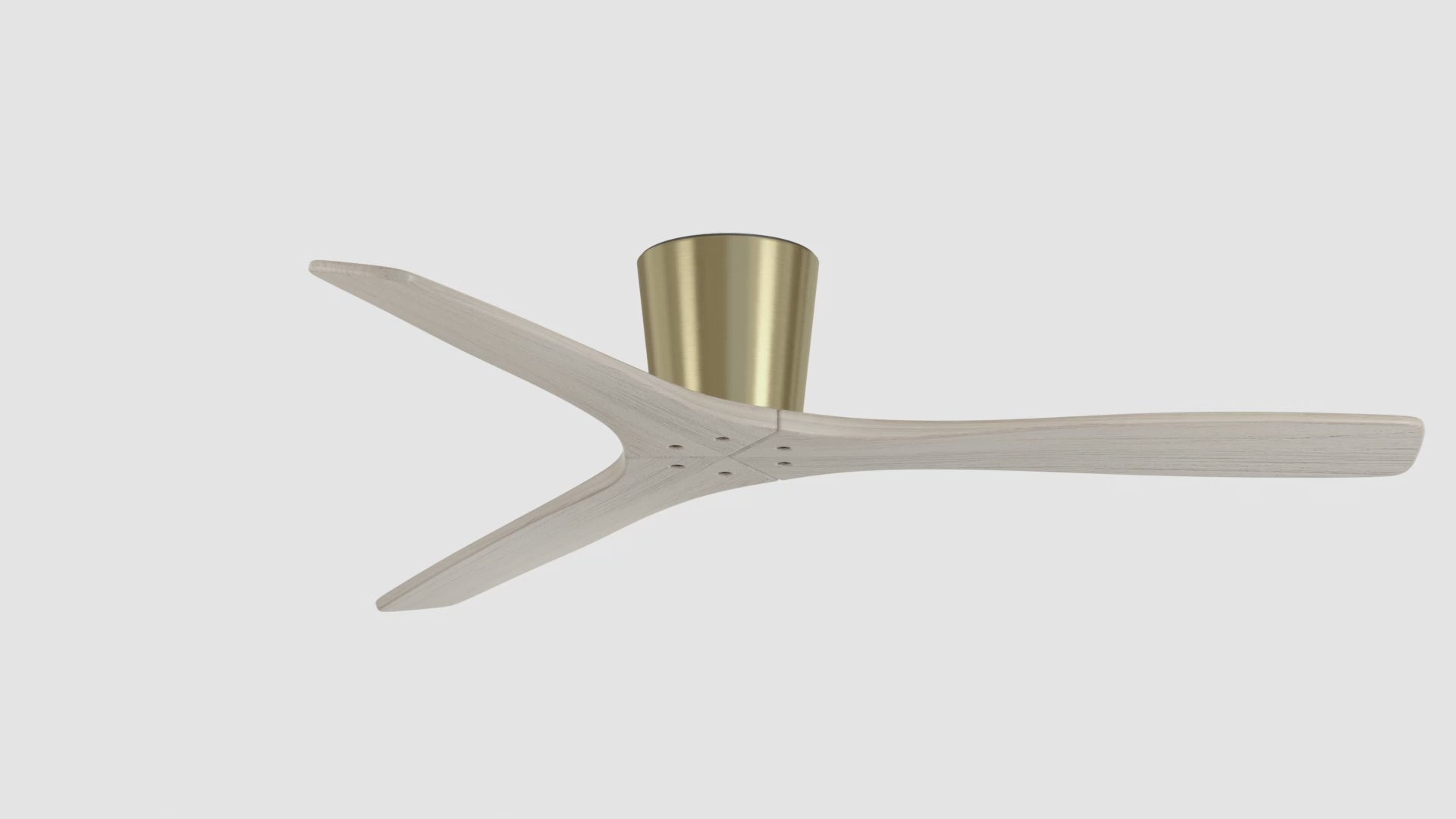 54 Inch Ward Solid Wood Blades Ceiling Fan