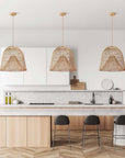 Santa Barbara Natural Rattan Pendant Light