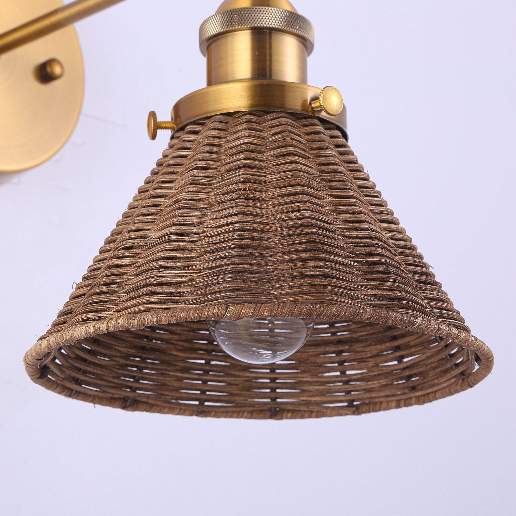 Traditional Golden 1-Light Wall Light - IPLUS Lighting
