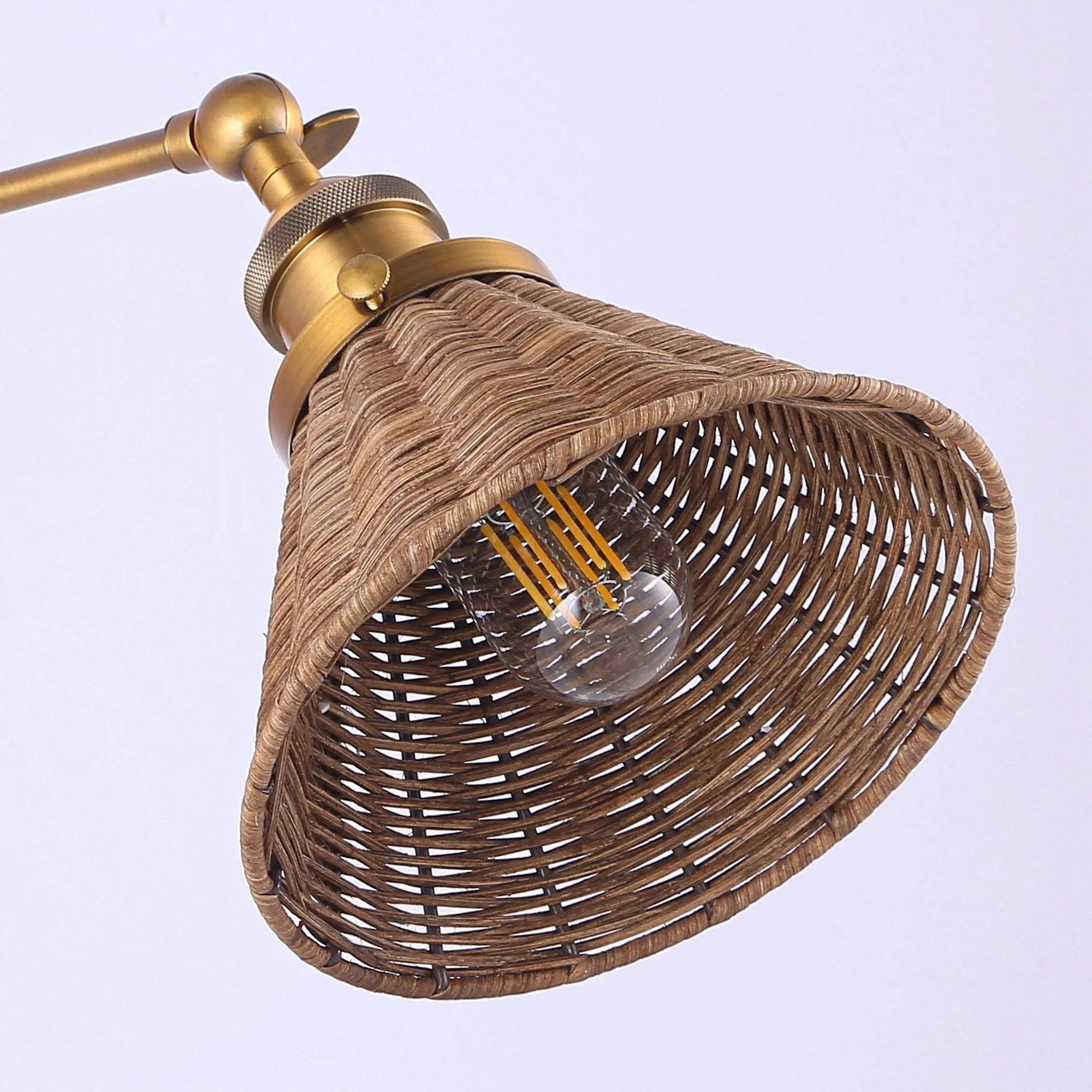 Traditional Golden 1-Light Wall Light - IPLUS Lighting