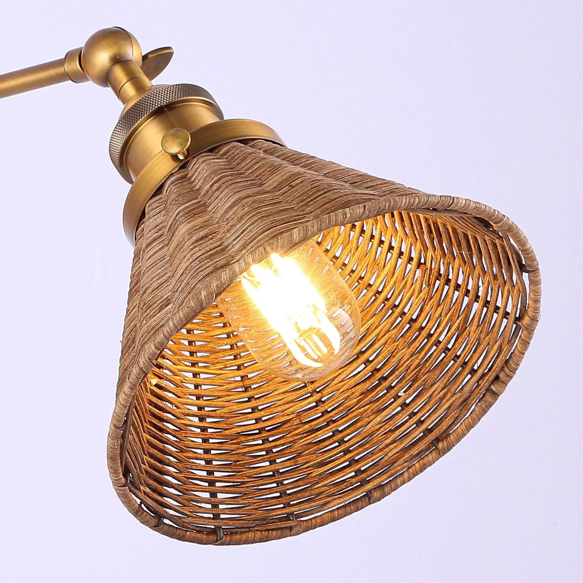 Traditional Golden 1-Light Wall Light - IPLUS Lighting