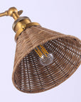 Traditional 1-Light Golden Wall Light - ParrotUncle