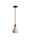 Veon 4.7 Inch Modern Rustic Elegance Travertine Pendant Light